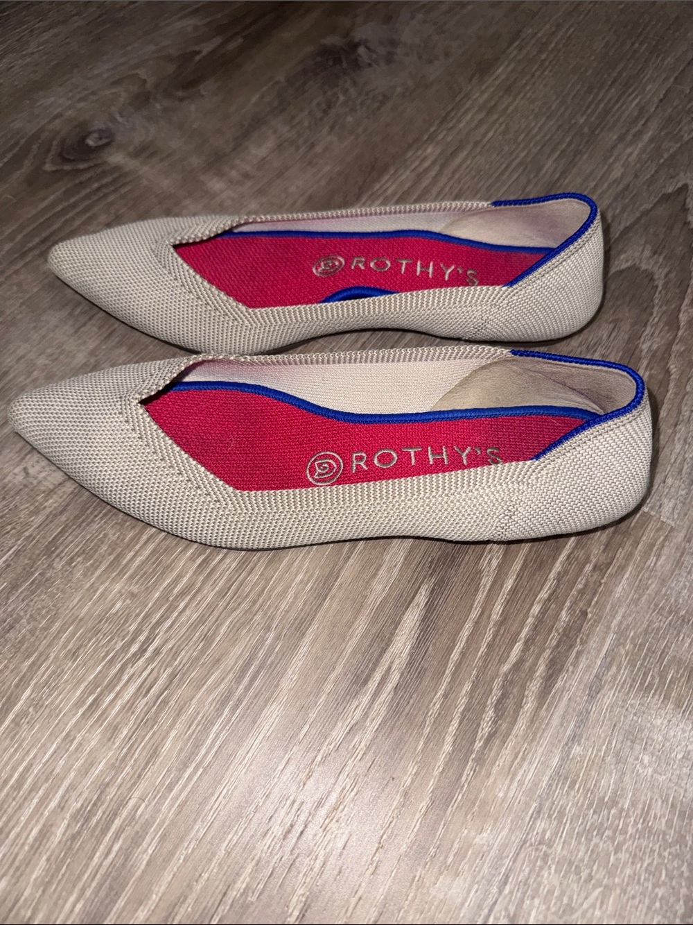 Rothy's The Point Flats in Gray 7